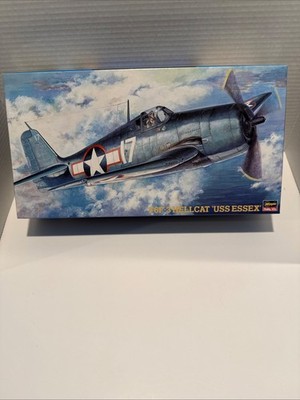 Hasegawa 1/48 F6F-3 Hellcat USS Essex # JT34 09134.  NEW