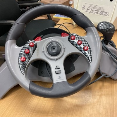 Playstation Mad Catz MC2 Racing Steering Wheel | eBay