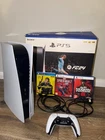 Sony Playstation 5 PS5 Disc edition  825GB With Controller And Games BOXED