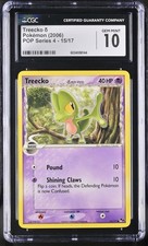 Pokémon TCG - CGC 10: Treecko δ #15/17 POP Series 4 on eBay