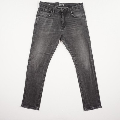 LTB Herren Jeans Hose Gr. W34 L30 schwarzgrau 5-Pocket tapered Mid Waist Stretch