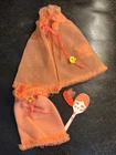 Vintage Barbie FRANCIE SNOOZE NEWS #1226 Gown-Robe-Mirror-1 Slipper Mattel Casey