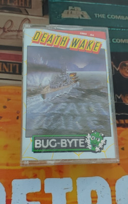 Death Wake (Bug Byte 1988) Commodore 64 (Tape, Box, Manual) works 8-bit C64