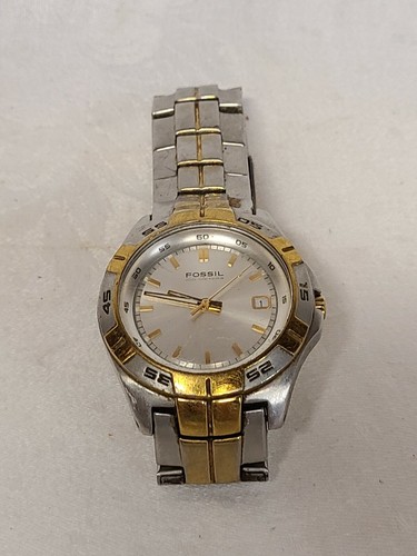 Fossil blue mens watch 100 meters | eBay