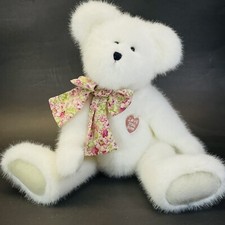 Boyds Bear Jennifer Bearringer Love you Mom White Head Bean Heirloom Collection