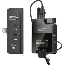 COMICA BoomX-D MI1 Wireless Microphone Transmitter Receiver for iPhone iPad