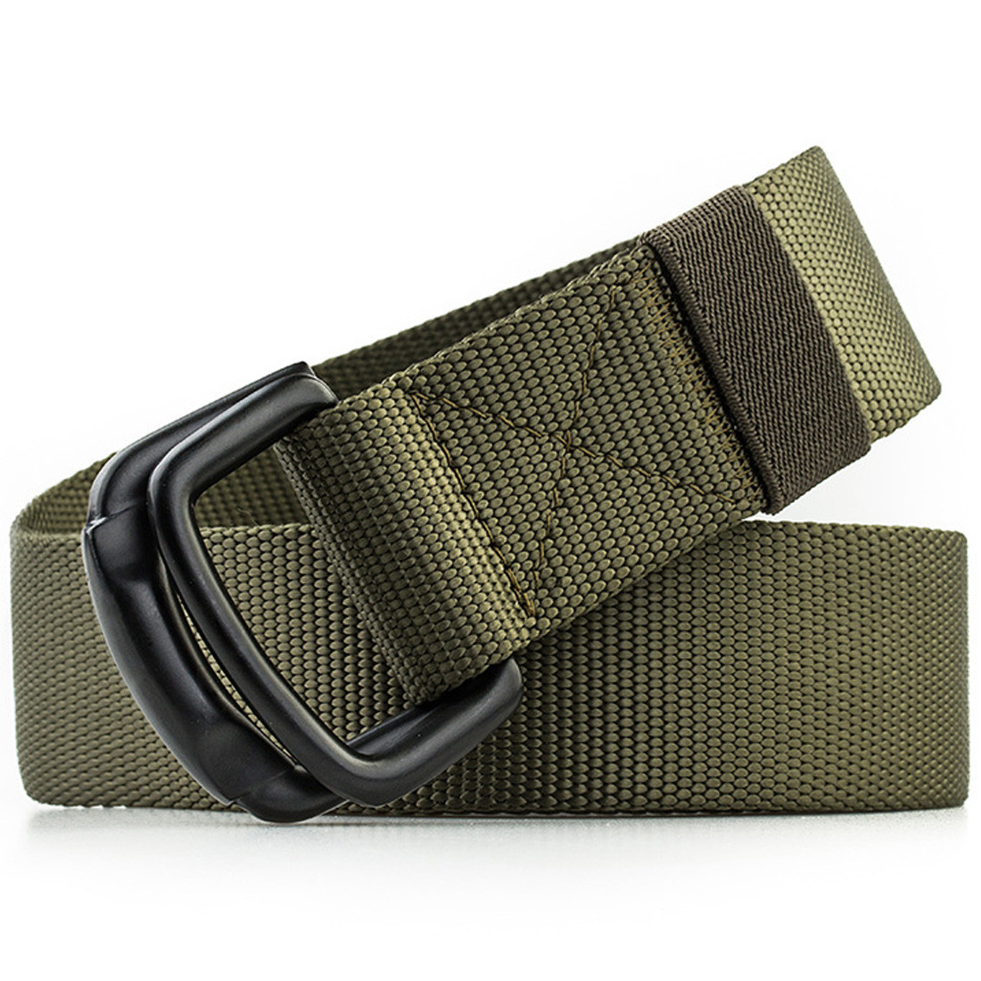 1.5" Double Loops Buckle Nylon Belt Mens Tactical Combat Training