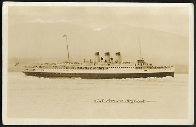 pk99925:Real Photo Postcard-Vintage View of S.S Princess