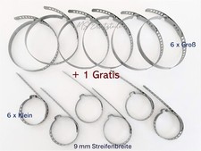 Schellen für Achsmanschetten 12 Stk.(6x Gro�...