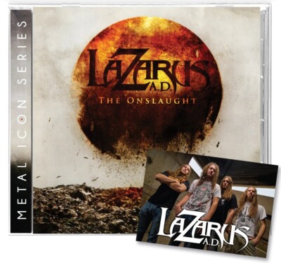 LAZARUS A.D.   The Onslaught (LIM.500*US THRASH METAL*MEGADETH*EXODUS)