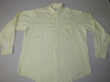 Brooks Brothers Men's Long Sleeve Dress Shirt Yellow 16/34 imperfect