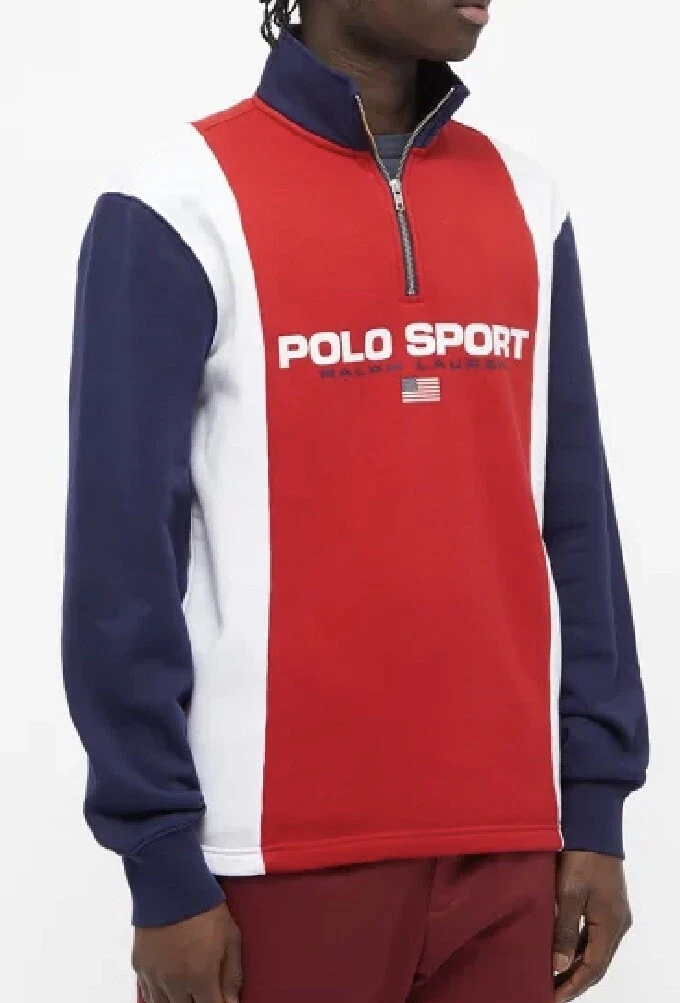 ralph lauren polo sport half zip