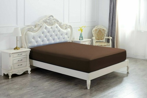 Dream Linen Waterbed Sheet Set 1000TC Egyptian Cotton King Size Solid Colors - Picture 112 of 163