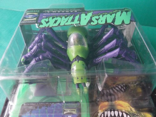 Figura Trenmasters MARS ATTACK S.A.A.M.A.M.A 1996 4"" pulgadas x 5,5"" pulgadas - Imagen 5 de 11