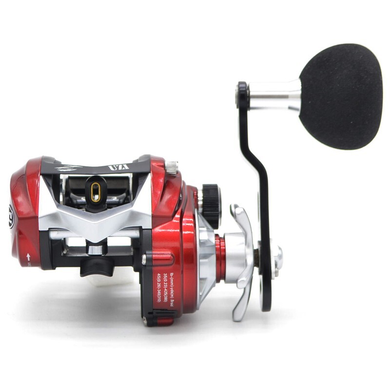 301 Series Large Capacity Left Hand 33LB Drag Baitcast Fishi