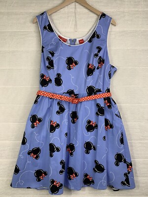 Stitch Shoppe By Loungefly Olivia Tank Dress Mickey Minnie Mouse Size 2X 