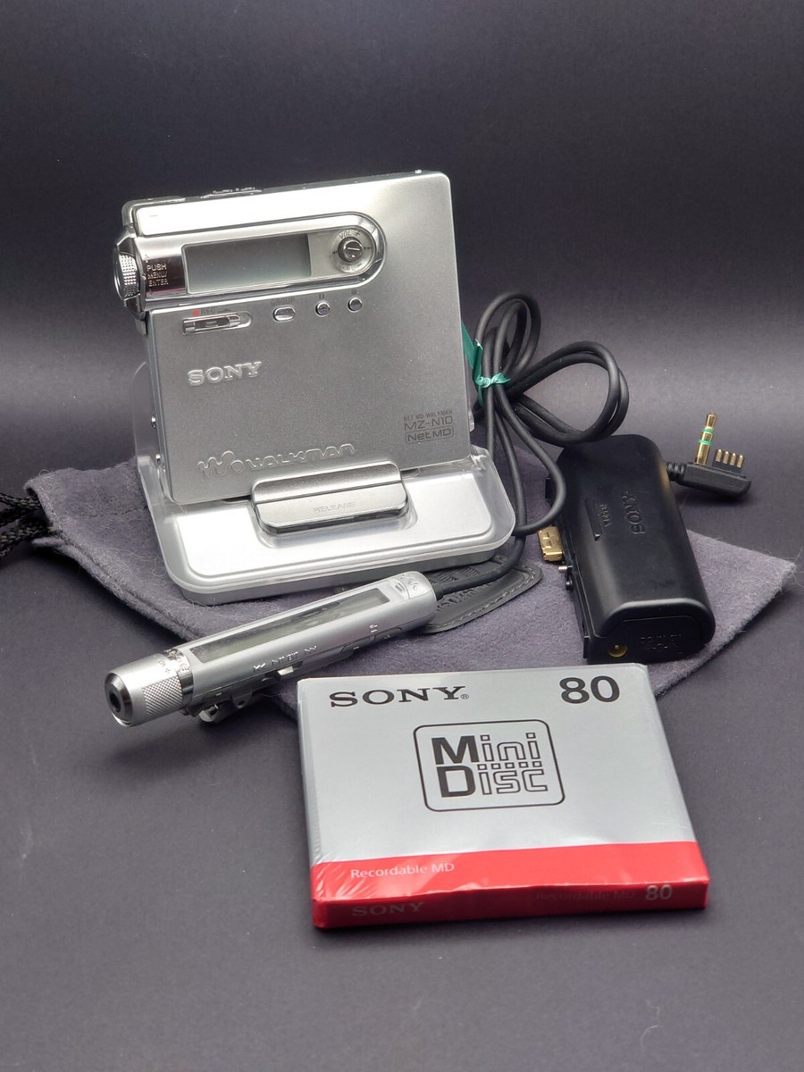 SONY MZ-N10 ポータブルMDプレーヤー/レコーダー SONY Net MD ウォークマン MZ-N10 ポータブルMDレコーダー