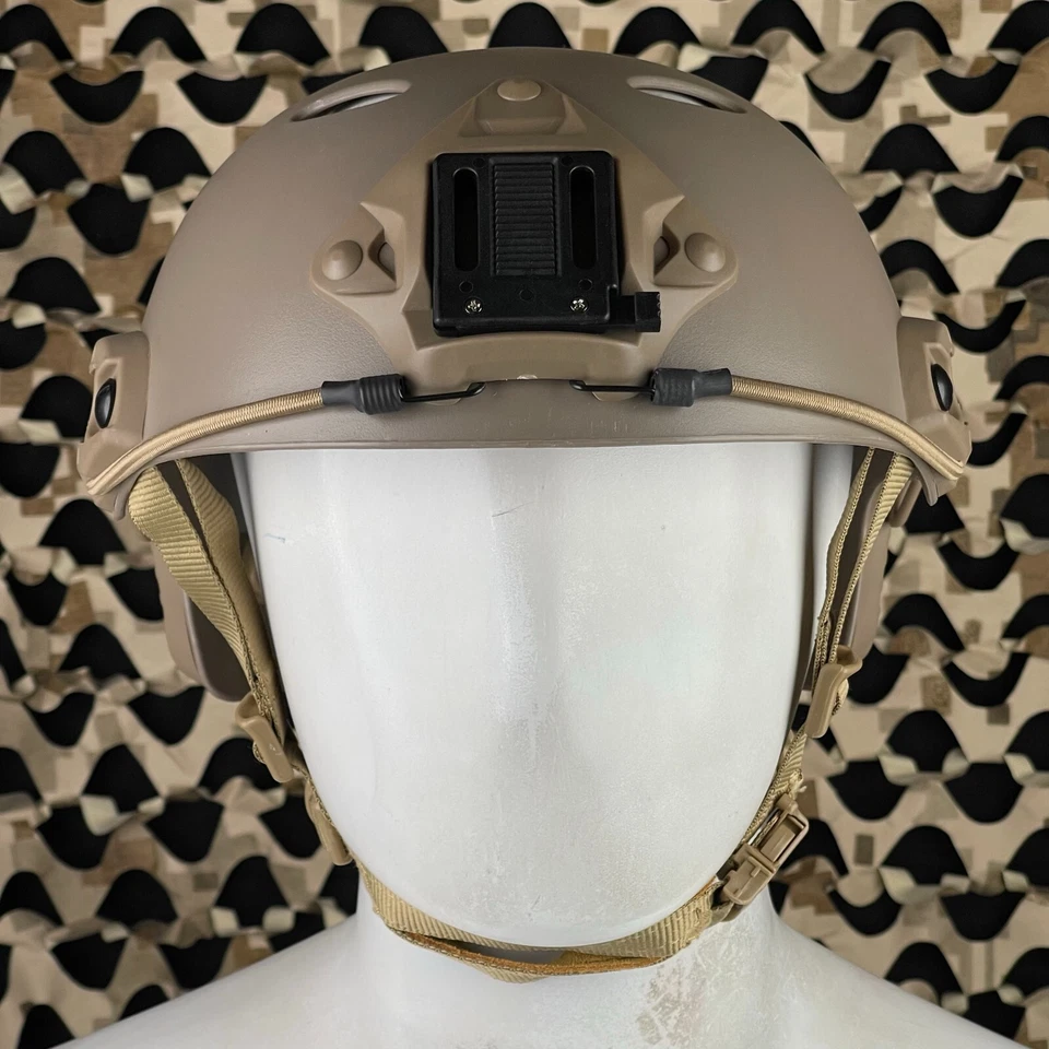 NEW Lancer Tactical PJ Type Basic Helmet - Dark Earth (CA-738T) - Image 2 of 4
