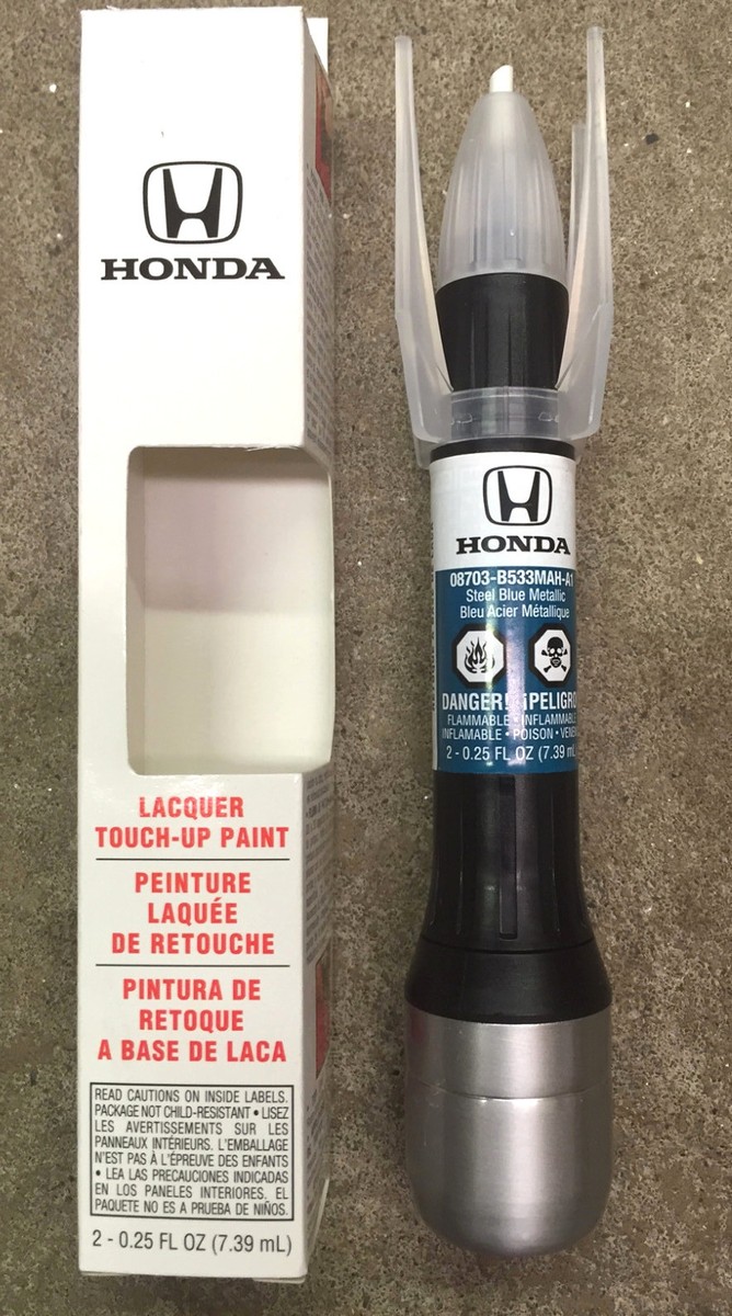 Genuine OEM Honda Touch Up Paint Pen - B-533M Steel Blue