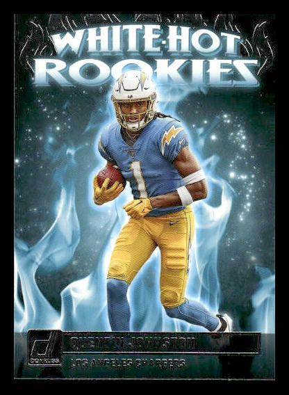 2023 Donruss #WHR-4 Quentin Johnston Rookie White Hot Rookies Chargers
