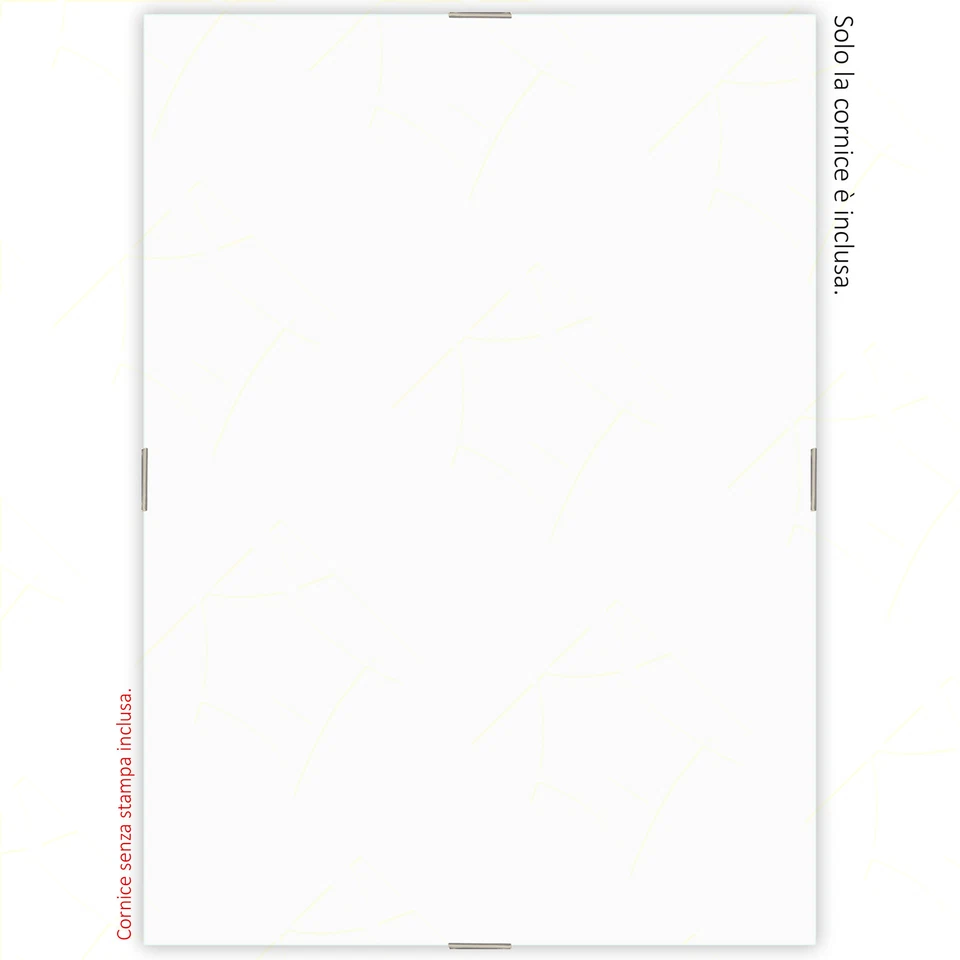 Cornice Portafoto a Giorno per Poster Foto Stampe Puzzle Plexiglass Bricoglass - Immagine 2 di 4