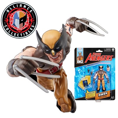 2025 Marvel Mini-Comic Retro Legends DAKEN (WOLVERINE) 6'' Scale Hasbro Figure