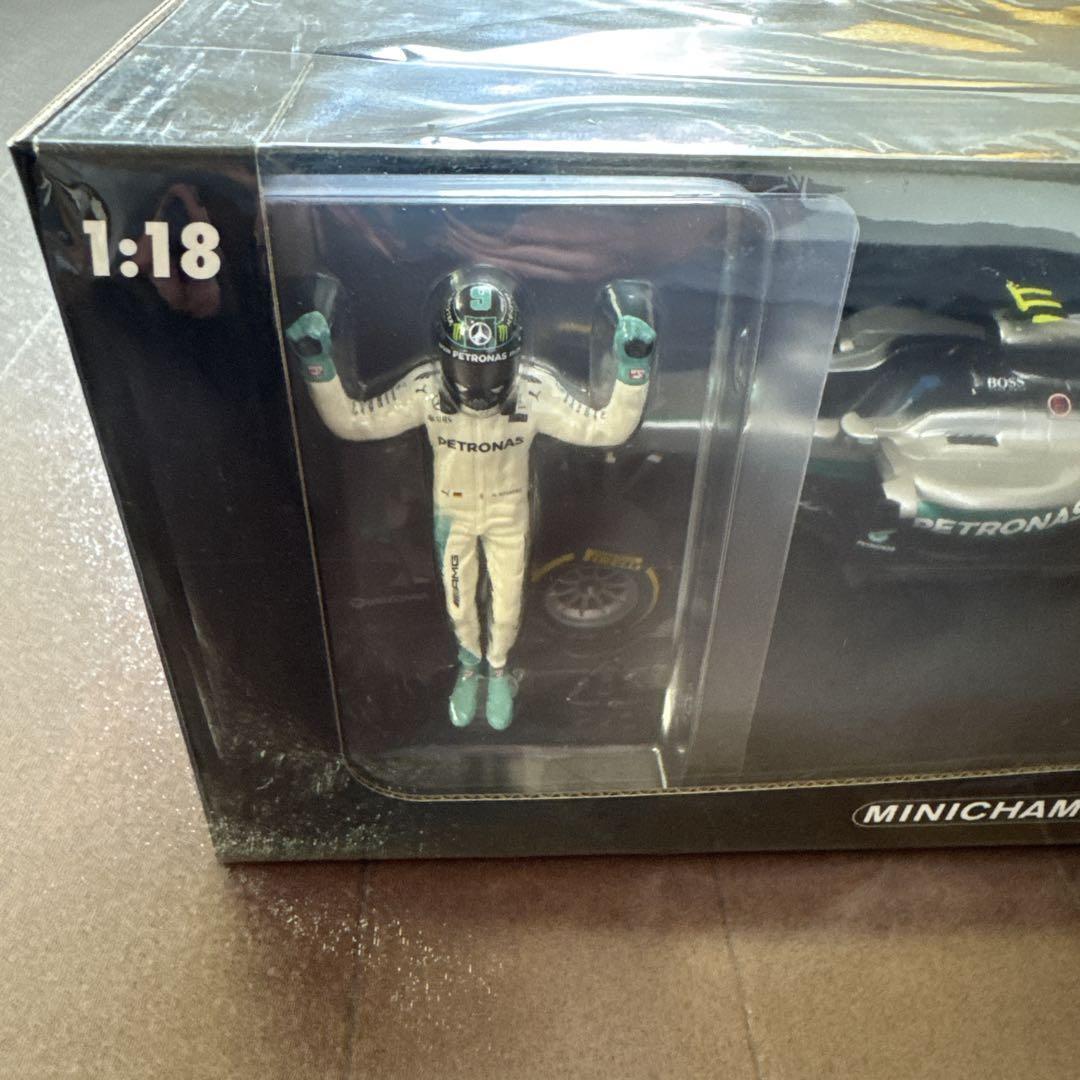 MINICHAMPS F1 W07 Hybrid Nico Rosberg Limited Edition 1/18 MINICHAMPS F1 W07 Hybrid Nico Rosberg Limited Edition 1/18