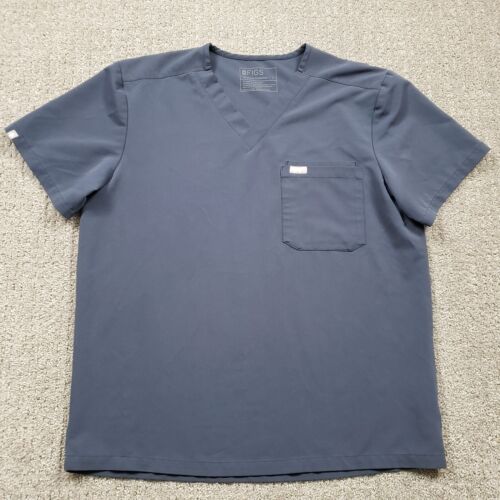 Men's Slim Leon™ Three-Pocket Scrub Top - Auburn · FIGS