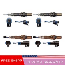 4pcs Up+Down Oxygen Sensor Fit For 2007 Cadillac Escalade/ESV 6.2L 6162CC V8 NEW