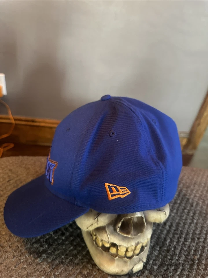 Cedar Point Maverick Sombrero Azul Raro Ajustado Grande-XL Rollercaoster Caballo Foto 4 de 4