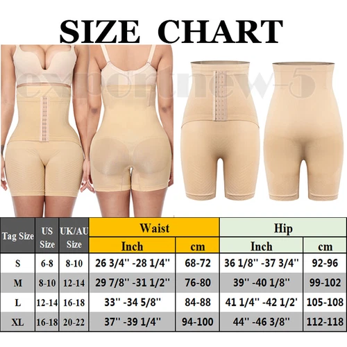 Womens Tummy Control Shapewear High Waisted Body Shaper Shorts Slimming Panties - Picture 28 of 36