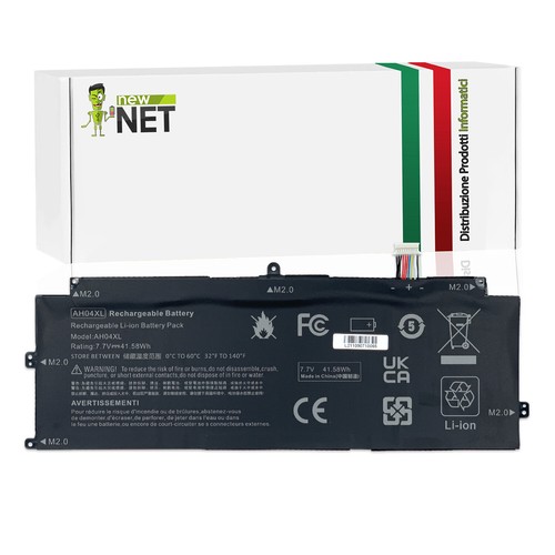 vhbw batteria compatibile con HP Spectre x360 15-DF0025NB, 15-DF0026NA, 15-DF0023DX, 15-DF0025NA notebook (7100mAh, 11,55V, Li-Poly