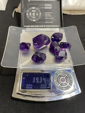 Zambian Amethyst Facet Rough 39g  Larger Sizes
