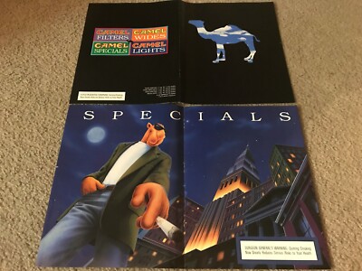 1995 CAMEL CIGARETTES Catalog Print Ad 10-PG LIGHTS SPECIALS WIDES FILTERS 1990s
