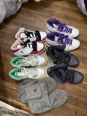 Sneaker Lot PRE OWNED All ORIGINAL JORDAN ONES OG AND UGG BOOTS NO