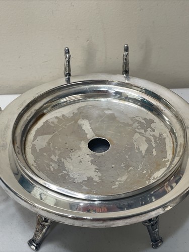 Antique New York Silver Plate Co Quadruple Plate Covered Butter Dish Server - Picture 10 of 24