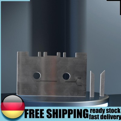Head Guide Gauge with 2pcs Check Bar Cassette Cauge Set Easy To Install Sliver