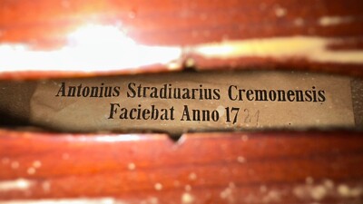 ANTONIUS STRADIVARIUS CREMONENSIS FACIEBAT ANNO 1721 VIOLIN | eBay