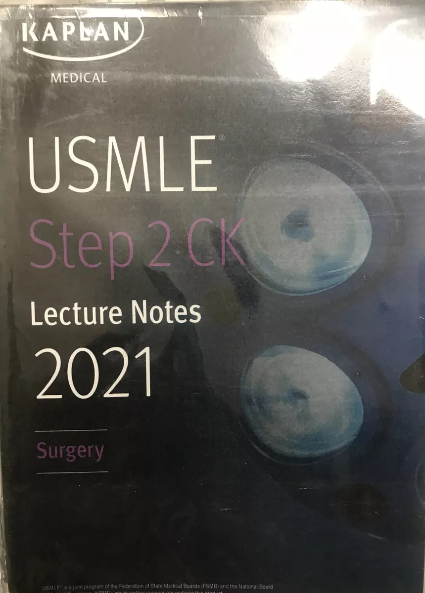 USMLE Step 2 Ck Lecture Notes 2021: 5-Book Set by Kaplan Medical 9781506261379