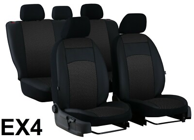 CITROEN BERLINGO MULTISPACE 2013-2018  ART LEATHER & FABRIC TAILORED SEAT COVERS