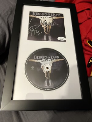 BROOKS & DUNN REBOOT II Signed CD Framed JSA CERTIFIED COUNTRY LEGENDS Autograph