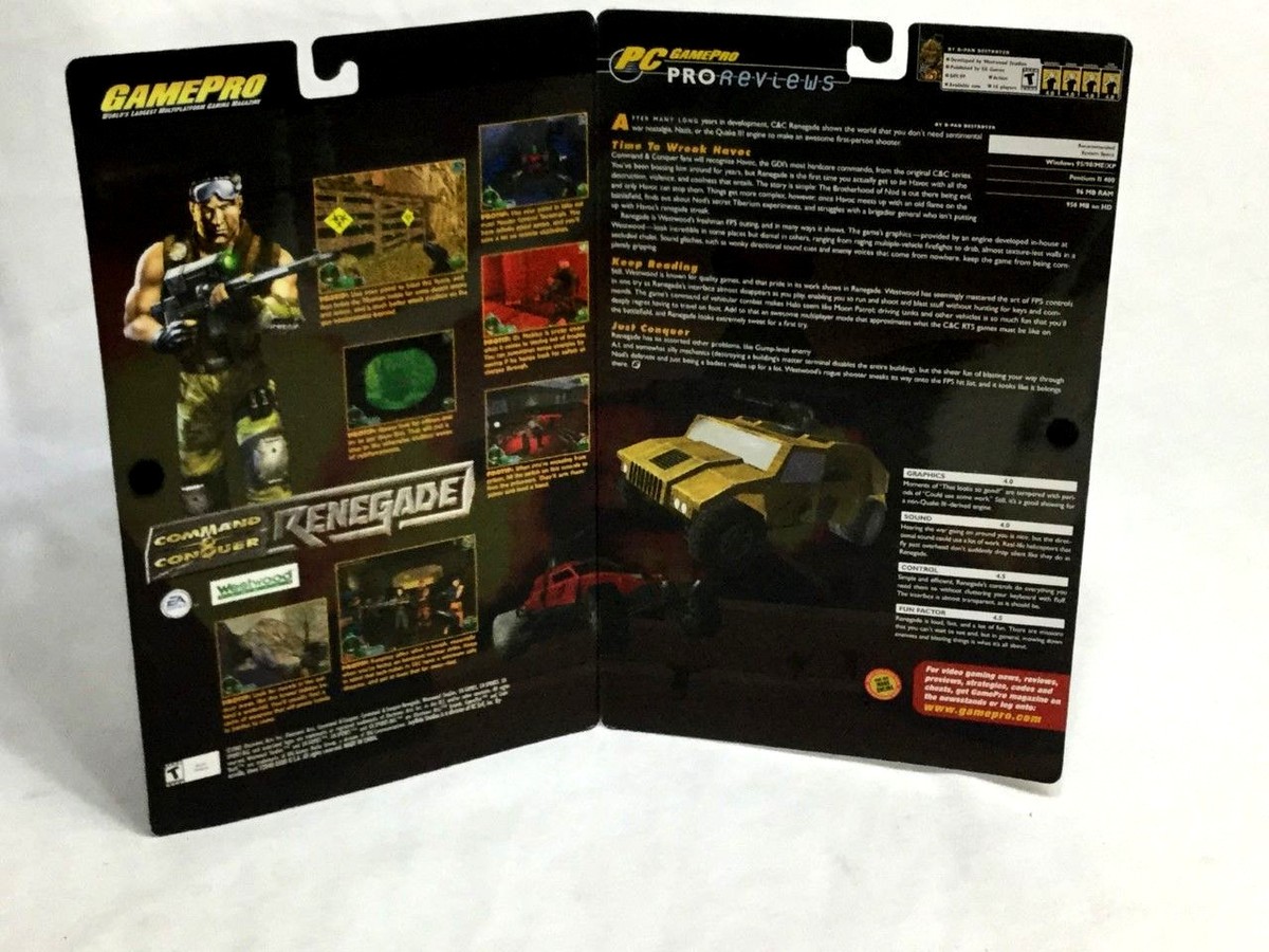 Joyride Studios GamePro Command and Conquer Renegade Orca & Figure