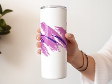 90's Paper Cup, Novelty Cup, 1990's Kid, Food Court Cup 20 oz SS Tumbler PINK