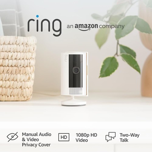 Ring Indoor Camera (2nd Gen) | Plug-in indoor Security Camera | 1080p | White - Picture 2 of 7
