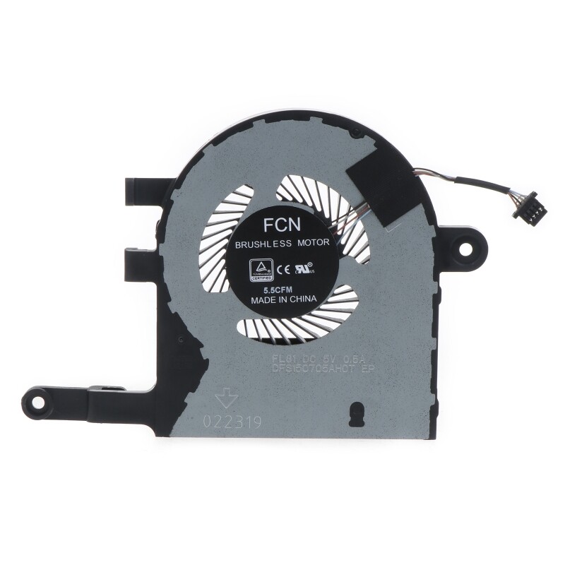 Notebook Cooling Fan for DellInspiron 15 (5583) 0T82W1 0.5A 4Pin CPU Radiator-image