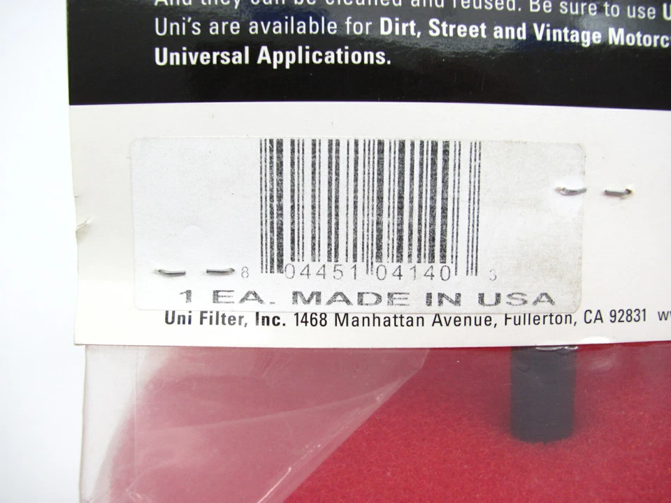 UNI NOS AIR FILTER HONDA 2006-2015 TRX450R NU-4140ST - Image 4 of 4