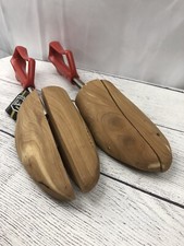 Florsheim Shoe Company Shoe trees Large size Men 10 and Women 12 Red Handles