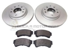 SET 2 DISCHI E PASTIGLIE FRENO ANTERIORI NUOVI PER MAZDA 6 2.0i 2.0 2.2 CD 2.5i SPORT 08-12