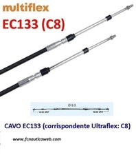 CAVO TELECOMANDO MULTIFLEX C8 FT 11 PER MOTORI marini selva suzuki honda yamaha