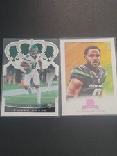 Elijah Moore ROOKIE LOT Crown Royale CR- Gridiron Kings Pink GK-